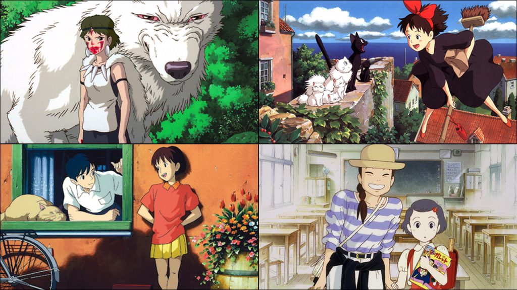 Hãng phim Ghibli và danh sách các tác phẩm đã sản xuất